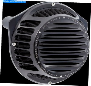 Air Filter tNtgubNGAN[i[tB^[Lbg2008-2017n[[\tgACc[OFXSB Rough Crafts Black Air Cleaner Filter Kit 2008-2017 Harley Softail Touring FXSB