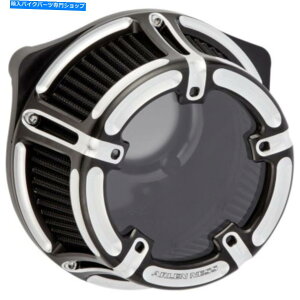 Air Filter A[lX18-960ubN\bhn[[M8 17-20̃NAV[YGAN[i[ Arlen Ness 18-960 Black Method Clear Series Air Cleaner for Harley M8 17-20
