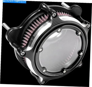 Air Filter �p�t�H�[�}���X�}�V���r�W�����R���g���X�g�G�A�t�B���^�[�L�b�g2008-2017�n�[���[�c�[�����OFLTR Performance Machine Vision Contrast Air Filter Kit 2008-2017 Harley Touring FLTR�y���s�A���i�z