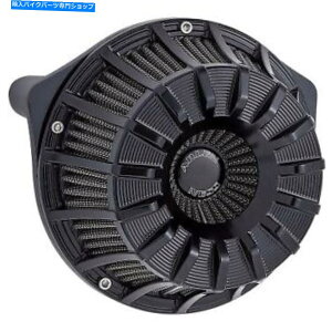 Air Filter �A�[�����l�X18-993�u���b�N15�X�|�[�N�t�V���[�Y�G�A�N���[�i�[�L�b�g�n�[���[ Arlen Ness 18-993 Black 15-Spoke Inverted Series Air Cleaner Kit for Harley�y���s�A���i�z