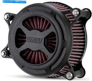 Air Filter @XnCYubNVO2[^[TCNGAN[i[tB^[2018-2022 HarleySoftail Vance & Hines Black VO2 Motorcycle Air Cleaner Filter 2018-2022 Harley Softail