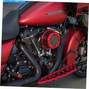 Air Filter A[lXbh\bhGAN[i[tB^[18-20n[[\tgACc[OFLTRX FXBR Arlen Ness Red Method Air Cleaner Filter 18-20 Harley Softail Touring FLTRX FXBR