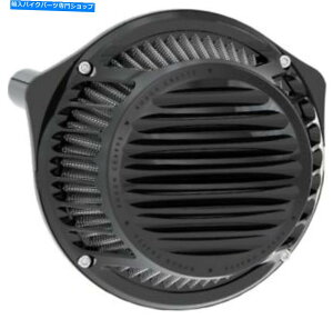 Air Filter tNtgubNEhGAN[i[tB^[RC-600-010n[[cCJ99-17 Rough Craft Black Round Air Cleaner Filter RC-600-010 Harley Twin Cam 99-17