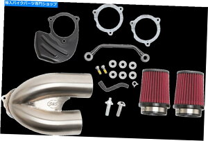 Air Filter S��S�T�C�N���`���[�j���O�U���G�A�N���[�i�[�X�e�����X�X�`�[���n�[���[�c�[�����OM8 S&S Cycle Tuned Induction Air Cleaner Stainless Steel Harley Touring M8�y���s�A���i�z