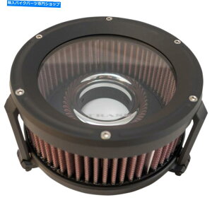 Air Filter 2017-2018n[[M8f̃gXNubNATgnCt[GAN[i[ Trask Black Assault High-Flow Air Cleaner for 2017-2018 Harley M8 Models