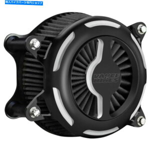Air Filter VanceHines Black V02u[hGAN[i[tB^[zCn[[c[OFL 08-17 Vance & Hines Black V02 Blade Air Cleaner Filter Intake Harley Touring FL 08-17