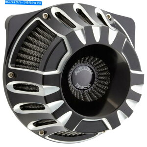 Air Filter �A�[�����l�X�u���b�N�f�B�[�v�J�b�g�C���o�[�g�r�b�O�T�b�J�[�G�A�N���[�i�[2017-19�n�[���[M8 Arlen Ness Black Deep Cut Inverted Big Sucker Air Cleaner 2017-19 Harley M8�y���s�A���i�z