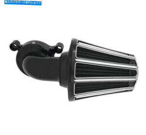 Air Filter A[lXX^[TbJ[GAN[i[LbgubN10Q[W81-007 Arlen Ness Monster Sucker Air Cleaner Kits Black 10-Gauge 81-007