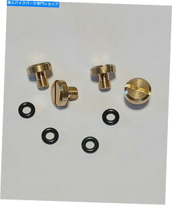 Carburetor Part z_CB750 KV[YLu^[t[g{EhClWX4܂܂Ă܂oO Honda CB750 K Series Carburetor Float Bowl Drain Screws X4 includes O Rings