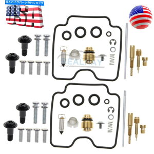 Carburetor Part 99-05���}�nv�X�^�[1100�N���V�b�N�J�X�^���V���o�[�̃L���u���^�[�C���č\�z�L�b�g Carburetor Repair Rebuild Kit for 99-05 Yamaha V Star 1100 Classic Custom Silver�y���s�A���i�z