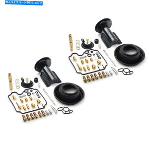 Carburetor Part 2�Z�b�g�L���u���^�[�C�����}�nTDM850 1991-1999�v�����W���[�o���u�p�̍č\�z�L�b�g 2 Sets Carburetor Repair Rebuild Kits For Yamaha TDM850 1991-1999 Plunger Valve�y���s�A���i�z