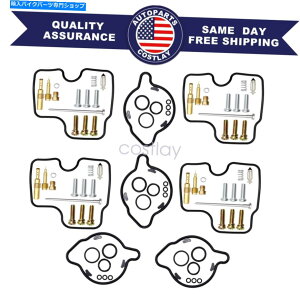 Carburetor Part 94-03�z���_�}�O�i750 VF750C VF750 VF�L���u���^�[�K�X�P�b�g�W�F�b�g�č\�z�L�b�gu FOR 94-03 HONDA MAGNA 750 VF750C VF750 VF CARBURETOR GASKETS JETS REBUILD kit U�y���s�A���i�z