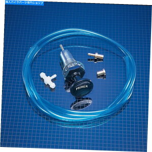 Carburetor Part ׂẴ~NjLu^[PD820005̕ĩVOJ[uvC}[Lbg Parts Unlimited Single Carb Primer Kit for All Mikuni Carburetors PD820005