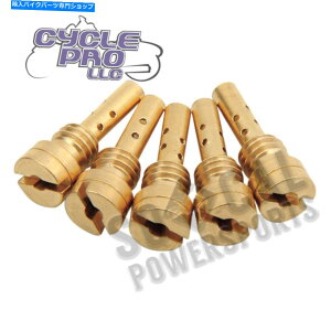 Carburetor Part Keihin�p�̃T�C�N���v��CV�ᑬ�W�F�b�g�i.44mm�j-20733 Cycle Pro CV Low Speed Jets For Keihin (.44mm) - 20733�y���s�A���i�z