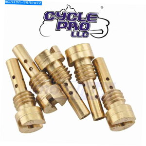 Carburetor Part Cycle Pro 20734 CVRGAWFbĝ߂Keihin̒ᑬWFbgᑬGG Cycle Pro 20734 CV Low Speed Jets for Keihin for Fuel & Air Jets Low Speed gg