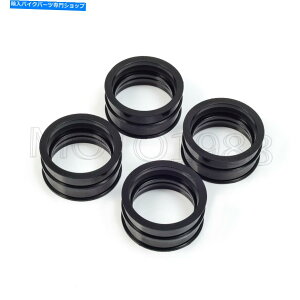 Carburetor Part 4 xz_VF1100C^[Zv^[V65ZCo[}Oip̋zC}jz[h≏̃u[c 4 X Intake Manifold Insulator Boot For Honda VF1100 Interceptor V65 Sabre Magna