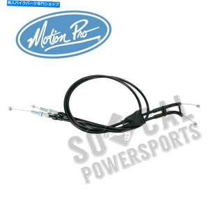 Cables 2003-2004 KTM 525 Exec Offroad MotionPro�u���b�N�X���b�g���v�b�V���v���P�[�u���Z�b�g 2003-2004 KTM 525 EXC Offroad Motion Pro Black Throttle Push-Pull Cable Set�y���s�A���i�z