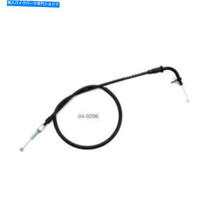 Cables 1988年スズキGSX-R1100ブラックビニールプルスロットルケーブルモーションプロ04-0096 Fits 1988 Suzuki GSX-R1100 Black Vinyl Pull Throttle Cable Motion Pro 04-0096