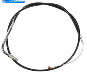 Cables �o�[�l�b�g�v�b�V���A�C�h���P�[�u���u���b�N��112654�n�[���[�f�r�b�h�\���_�C�i/�\�t�g�A�C�� Barnett Push Idle Cable Black #112654 Harley Davidson Dyna/Softail�y���s�A���i�z