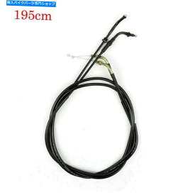 Cables ホンダCN250ヘリックスに適したスロットルケーブル1986-2007ブラック Throttle Cable Fit For Honda CN250 HELIX 1986-2007 Black