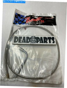 Cables �n�[���[�o�[�l�b�g�X�e�����X365-01SC�X���b�g���P�[�u��DS223495 Harley Barnett stainless 365-01sc throttle cable ds223495