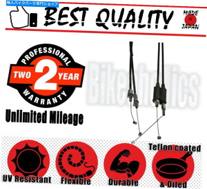 Cables v~AiXbgP[uZbg - z_CRF 250 R -2012 Premium Quality Throttle Cable Set- Honda CRF 250 R - 2012