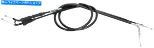 Cables ���[�V�����v���u���b�N�r�j�[��OE�v�b�V��/�v���X���b�g���P�[�u���Z�b�g04-0276 Motion Pro Black Vinyl OE Push/Pull Throttle Cable Set 04-0276�y���s�A���i�z