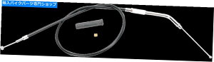 Cables n[[1200JX^XLChbOXyVeBXbgP[u31-3/4 "rj[97-98 97-98 for Harley 1200 Custom XLC DRAG SPECIALTIES Throttle Cable 31-3/4" Vinyl