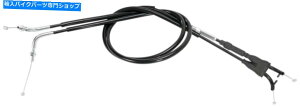 Cables ���[�V�����v��04-0275�u���b�N�r�j�[��OE�v�b�V��/�v���X���b�g���P�[�u���Z�b�g Motion Pro 04-0275 Black Vinyl OE Push/Pull Throttle Cable Set�y���s�A���i�z