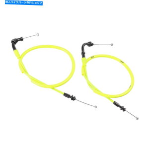 Cables �z���_CBR1000RR 2004-2007 05 06�C�G���[�p�̃I�[�g�o�C�X���b�g���P�[�u�����C���[���C�� Motorcycle Throttle Cables Wire Line For Honda CBR1000RR 2004-2007 05 06 Yellow�y���s�A���i�z