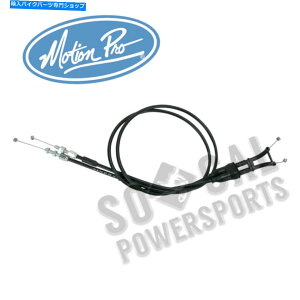 Cables ���[�V�����v���u���b�N�r�j�[���v�b�V��/�v���X���b�g���P�[�u���Z�b�g�i+3in�B�j-10-0114 Motion Pro Black Vinyl Push/Pull Throttle Cable Set (+3in.) - 10-0114�y���s�A���i�z