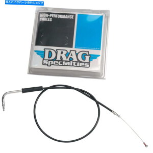 Cables �h���b�O�X�y�V�����e�B39-1/2 �r�j�[���A�C�h���P�[�u��| 4341100B Drag Specialties 39-1/2 Vinyl Idle Cable | 4341100B�y���s�A���i�z