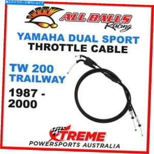 Cables ׂẴ{[45-1180 mx}nXbgP[uTW200 TW 200gCEFC1987-2000 ALL BALLS 45-1180 MX YAMAHA THROTTLE CABLE TW200 TW 200 TRAILWAY 1987-2000