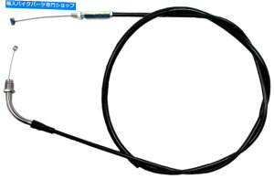 Cables �u���b�N�r�j�[���X���b�g���P�[�u�����[�V�����v���v��02-0012 75-79�z���_GL1000�S�[���h�E�B���O Black Vinyl Throttle Cable Motion Pro 02-0012 75-79 Honda GL1000 Gold Wing