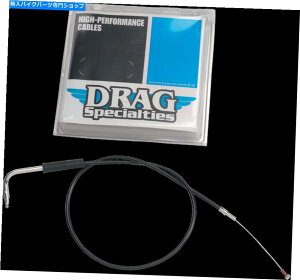 Cables 1994-1995�n�[���[���[�h�L���OFLHR�h���b�O�X�y�V�����e�B�A�C�h���P�[�u��39-1/2 �r�j�[�� 1994-1995 for Harley Road King FLHR DRAG SPECIALTIES Idle Cable 39-1/2 Vinyl�y���s�A���i�z