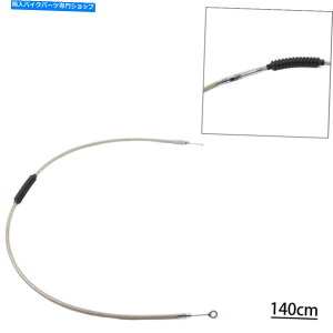 Cables 140cm�N���b�`�P�[�u���n�[���[�_�C�ifxdwg�\�t�g�A�C���t�@�b�g�{�[�C���[�h�O���C�h�̂��߂̃X�e�����X 140cm Clutch Cable Stainless For Harley Dyna FXDWG Softail Fatboy Road Glide�y���s�A���i�z