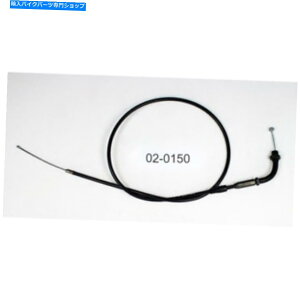 Cables 1981�N�z���_CT110�u���b�N�r�j�[���v���X���b�g���P�[�u�����[�V�����v��02-0150 Fits 1981 Honda CT110 Black Vinyl Pull Throttle Cable Motion Pro 02-0150�y���s�A���i�z