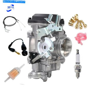 Carburetor PartCarburetor n[[X|[cX^[XL1200 XL883ƃ`[N35 ''XbgP[up̐VLu^[ New Carburetor For Harley Sportster XL1200 XL883 and Choke & 35'' Throttle Cable