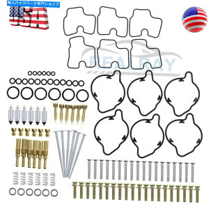 Carburetor PartCarburetor �č��L���u���^�[�Y�������č\�z�C���L�b�g�́A�z���_GL1500C Valkyrie 1500 1997-2000�ɓK�����܂� US Carburetor Carb Rebuild Repair Kit Fits Honda GL1500C Valkyrie 1500 1997-2000�y���s�A���i�z