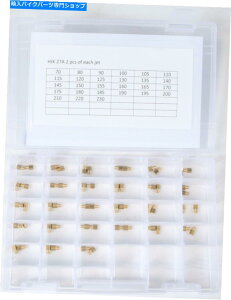 Carburetor Part EBC HEXメインジェットキット2/PC EA。 70-230パート#HJK27A NEW EBC HEX MAIN JET KIT 2/PC EA. 70-230 PART# HJK27A NEW