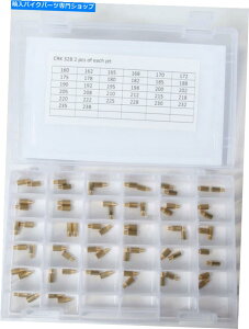 Carburetor Part EBCfB[[Lu^[WFbgZNVLbgKEIHIN HEXX^CCRK32B 2 PCS EA/160-235 EBC Dealer Carburetor Jet Selection Kit Keihin Hex Style CRK32B 2 Pcs Ea/160-235