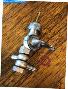 Fuel Petcocks Be[WBMWVtNt^[X^CRybgRbNR51/3-R69S 2AEgbg20mmx1.0 VINTAGE BMW NEW FRANKFURTER STYLE FUEL PETCOCK R51/3-R69S 2 OUTLET 20MMX1.0