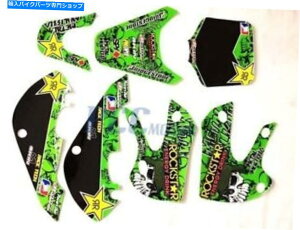 Graphics decal kit Rockstar Metal Mulisha Graphics Decal Kit Kawasaki KLX110 KLX 110 KX 65 M DE66 ROCKSTAR METAL MULISHA GRAPHICS DECAL KIT KAWASAKI KLX110 KLX 110 KX 65 M DE66