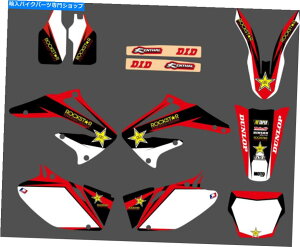 Graphics decal kit z_CRF450R CRF̃OtBbNLbg450 450RfR[XebJ[2002 2003 2004 Graphics Kit For Honda CRF450R CRF 450 450R Deco Decals Stickers 2002 2003 2004