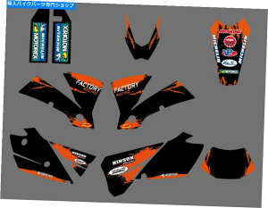 Graphics decal kit MXOtBbNXXebJ[KTM 125 200 250 300 400 450 525 exc 2004pLbgfR[ MX Graphics Stickers Kit Deco Decal For KTM 125 200 250 300 400 450 525 EXC 2004