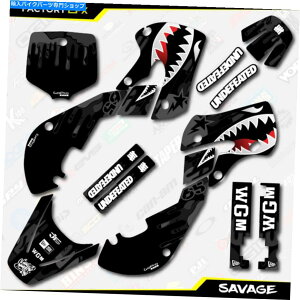 Graphics decal kit ubNJTx[W[VOOtBbNXLbgtBbg01-21XYLRM65 RM 65fJ[ Black Camo Savage Racing Graphics Kit fits 01-21 Suzuki RM65 RM 65 Decal