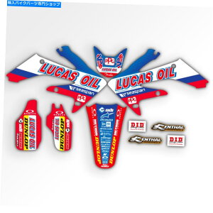 Graphics decal kit 2006 2007 Honda CRF 250 r MotocrosOtBbNLbgCRF250R`[[JXICfJ[ 2006 2007 HONDA CRF 250 R MOTOCROS GRAPHICS KIT CRF250R TEAM LUCAS OIL DECALS