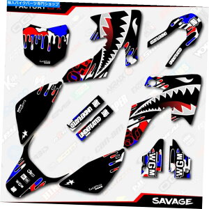 Graphics decal kit USA���b�h�z���C�g�u���[�T�x�[�W���[�V���O�O���t�B�b�N�L�b�g�t�B�b�g13-23�z���_CRF50 CRF 50�f�J�[�� USA Red White Blue Savage Racing Graphics kit Fit 13-23 Honda Crf50 CRF 50 Decal�y���s�A���i