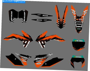 Graphics decal kit KTMのグラフィックキットデカールステッカー125/200/250/300/450/500 exp xc-w xc-f 2014 Graphics Kit Decals Stickers For KTM 125/200/250/300/450/500 EXC XC-W XC-F 2014