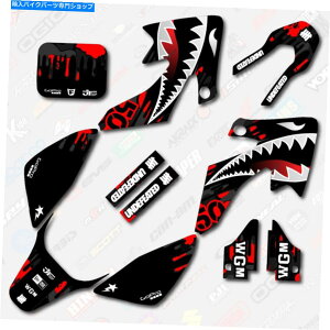 Graphics decal kit BlackRed Savage Camo Racing Graphics KittBbg04-12z_CRF50 CRF 50fJ[ Black & Red Savage Camo Racing Graphics kit Fits 04-12 Honda Crf50 CRF 50 Decal